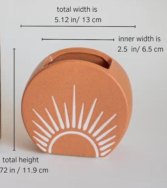 Terracotta Sunrise Planter