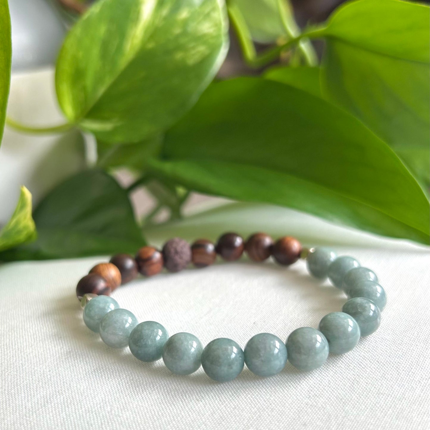 •Burmese Jade• Anxiety Relief Essential Oil Bracelet