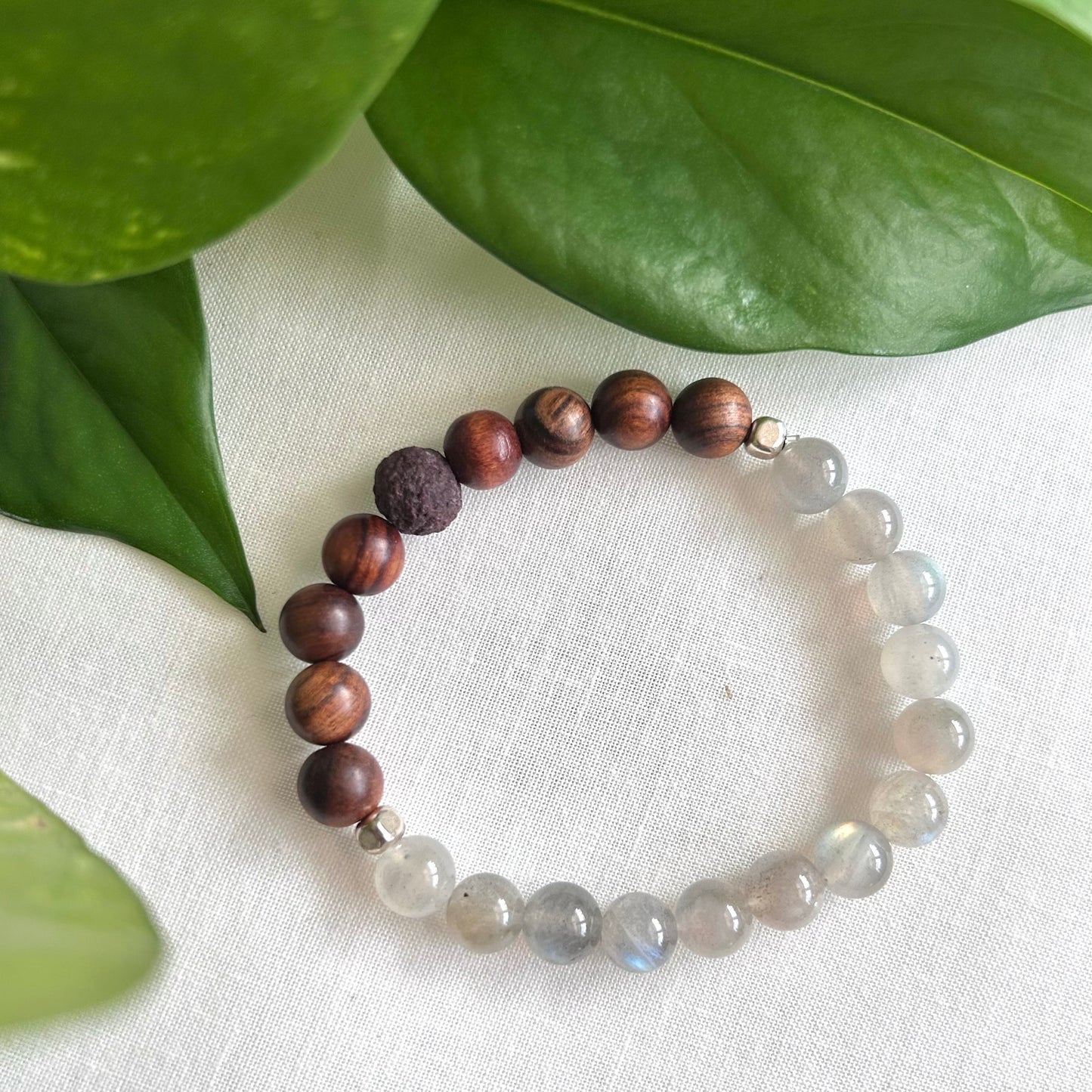 •Labradorite• Anxiety Relief Essential Oil Bracelet