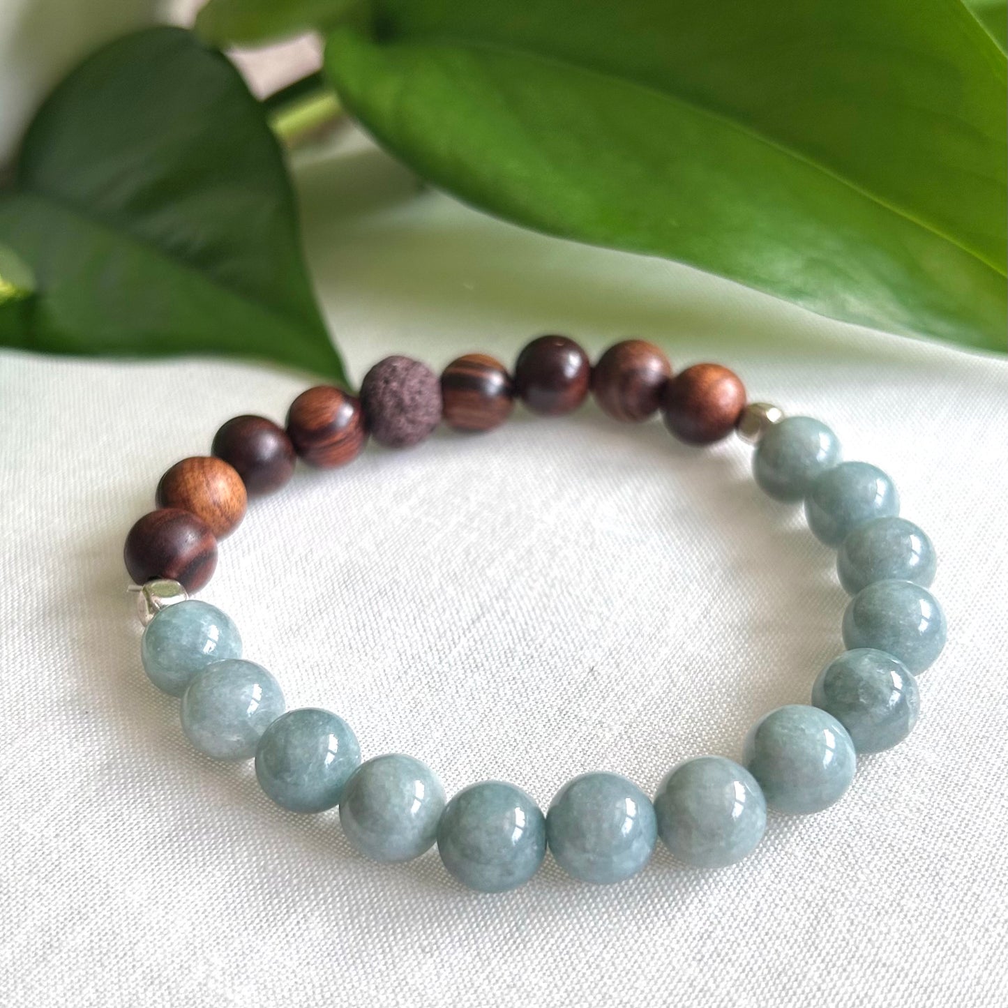 •Burmese Jade• Anxiety Relief Essential Oil Bracelet