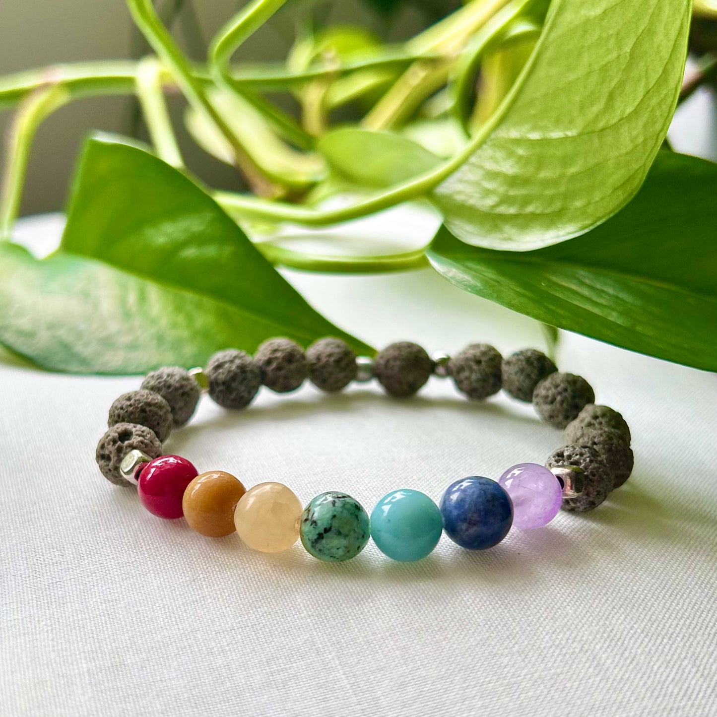Chakra Essential Oil Bracelet