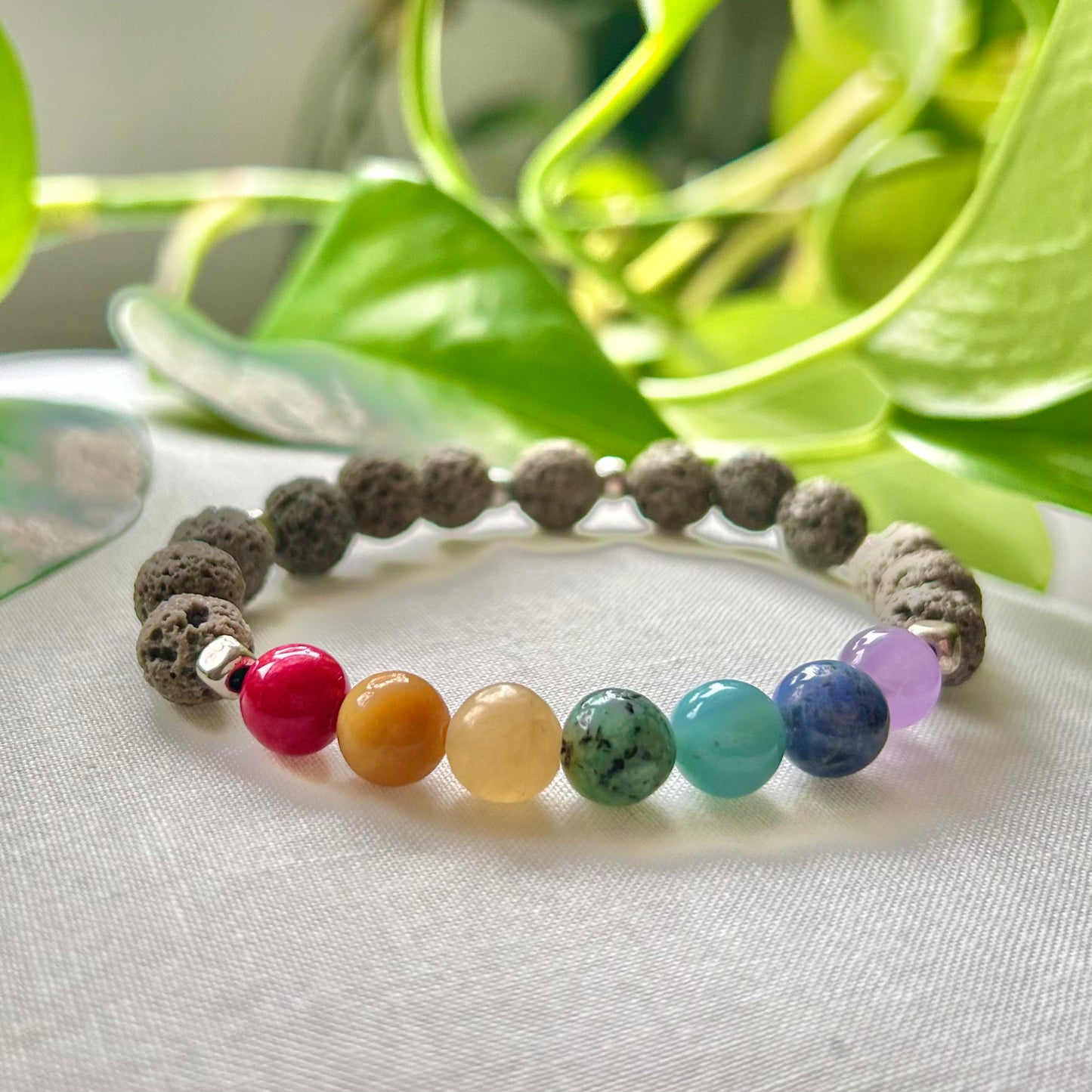 Chakra Essential Oil Bracelet