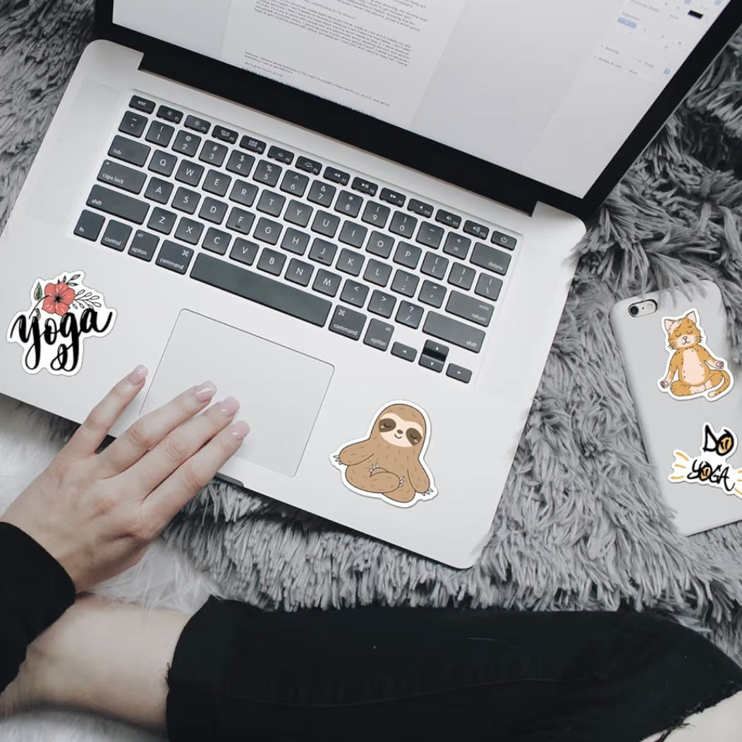 Cat Lover 🐈Yoga Sticker Set