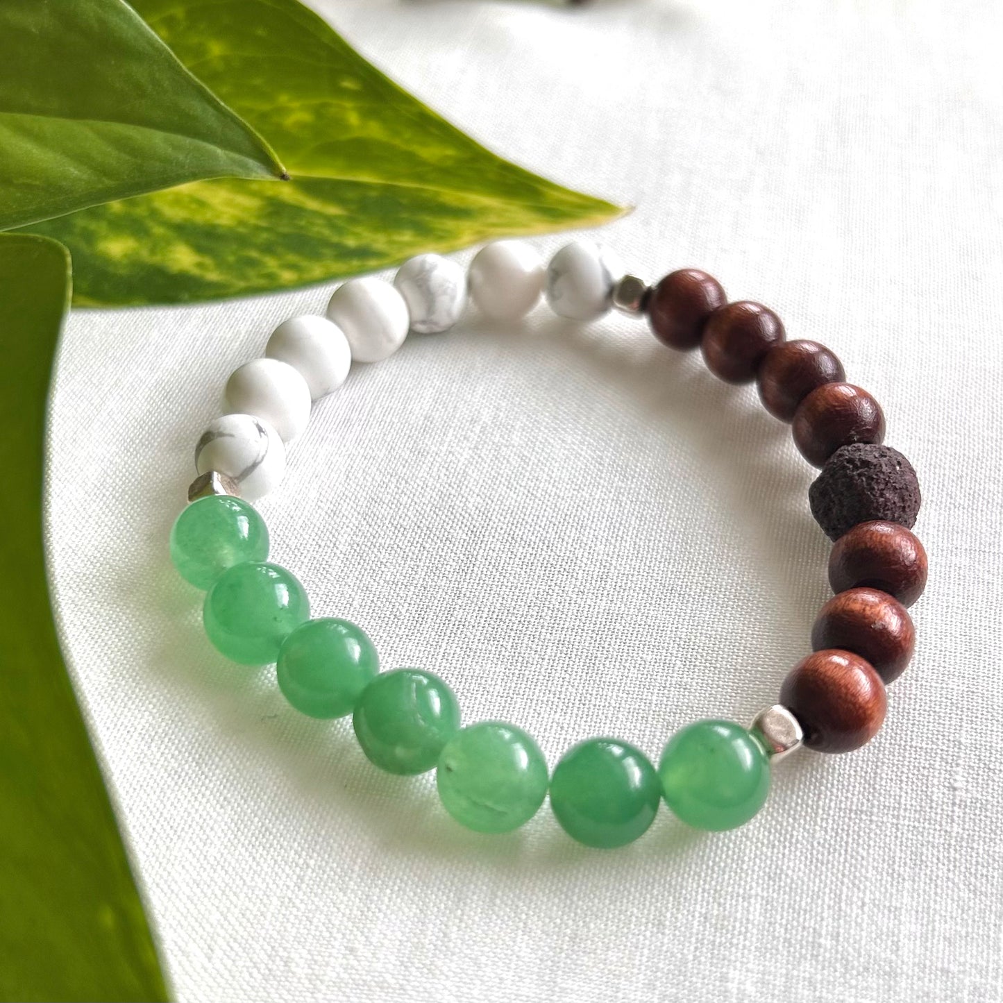 •Aventurine• Anxiety Relief Essential Oil Bracelet
