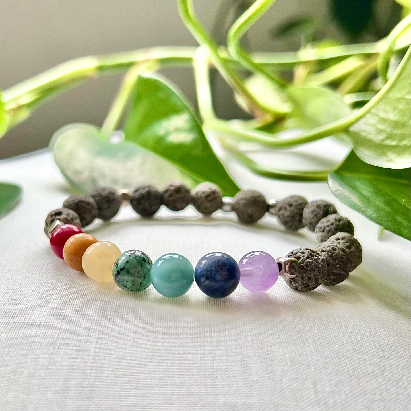Chakra Essential Oil Bracelet