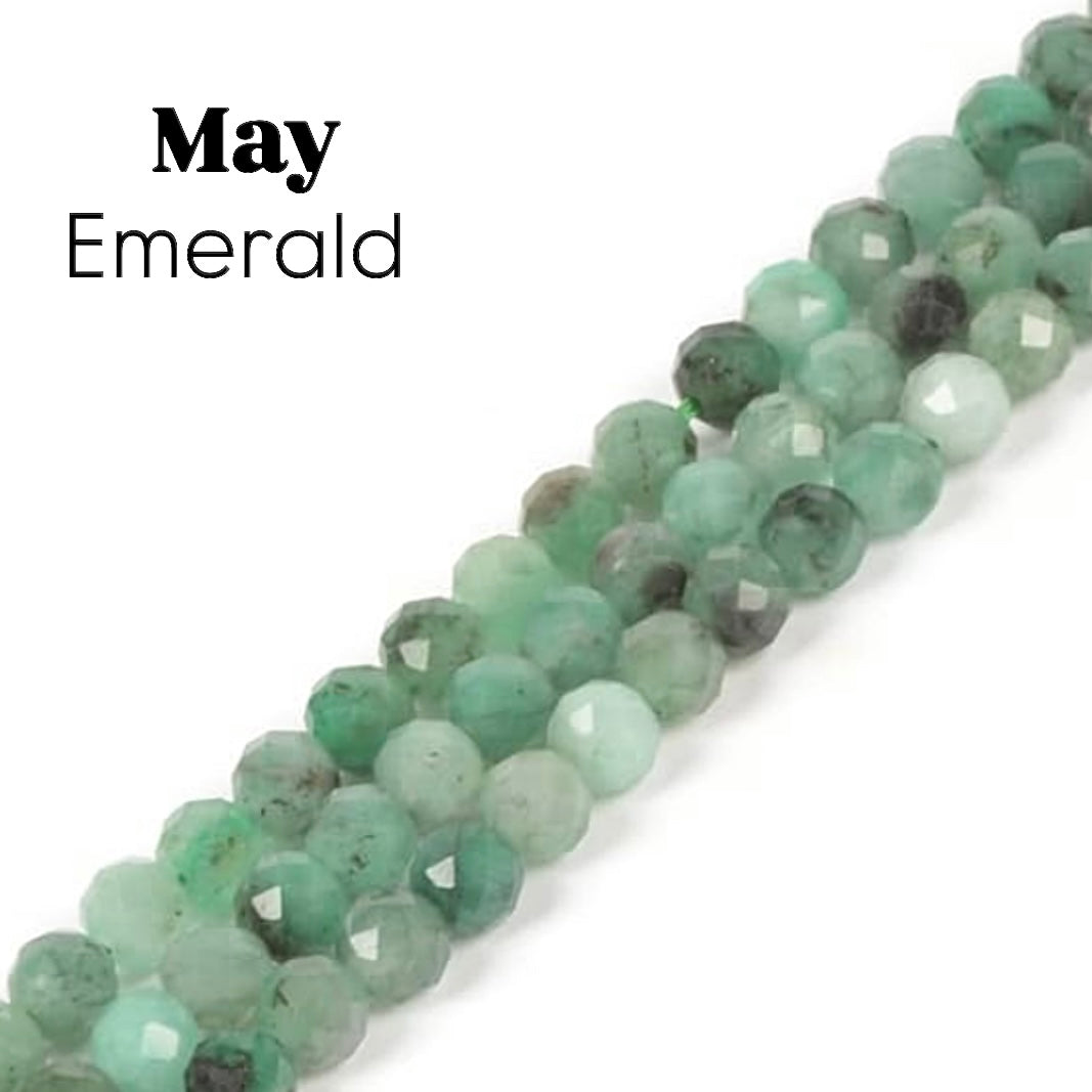Birthstone Leather Bracelet
