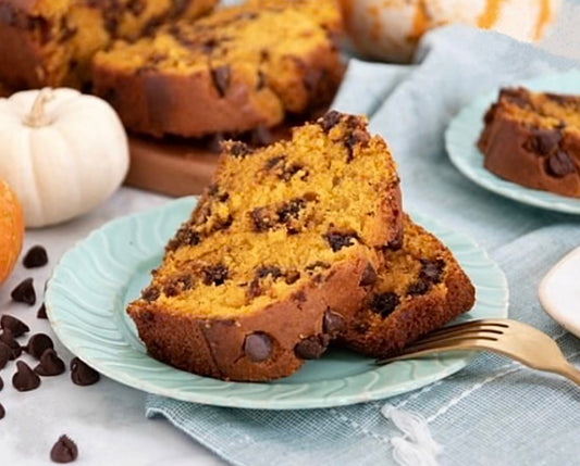 🎃Pumpkin Chocolate Chip Bread